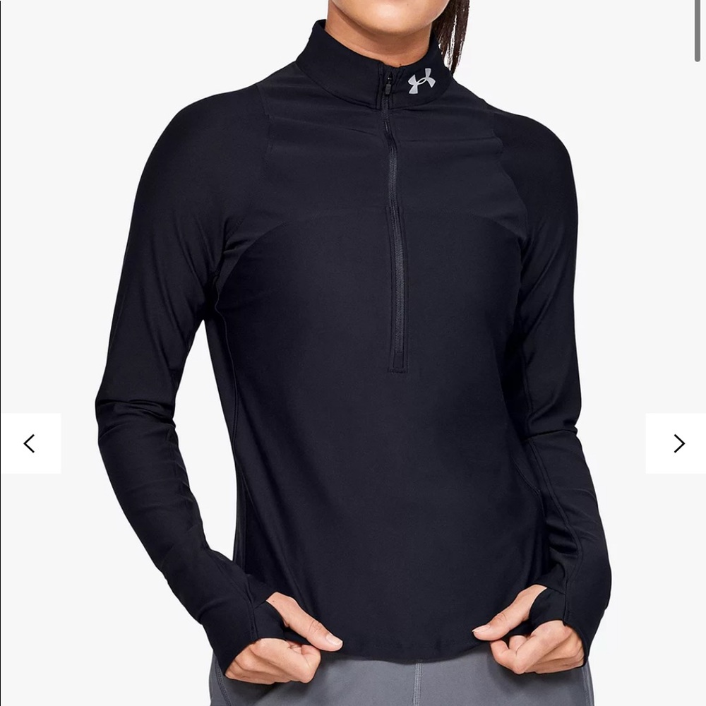 Under Armor half zip running top